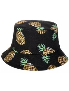 IZMAEL Klobouk Pineapple Černá