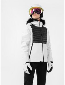 4F Dámská lyžařská bunda 4FPRO s recyklovanou výplní PrimaLoft Black