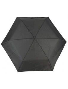 Derby HIT MINI FLAT - dětský/dámský skládací deštník, antracit, plná barva