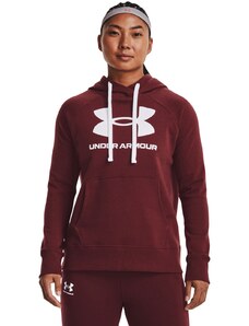 Under Armour Rival Fleece Logo Hoodie Red