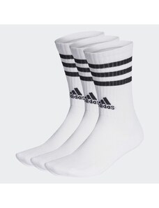 Adidas Ponožky 3-Stripes Cushioned Crew – 3 páry