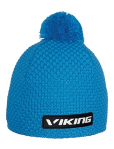 Unisex merino zimní čepice Viking BERG modrá
