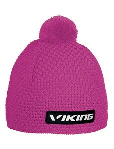 Unisex merino zimní čepice Viking BERG růžová