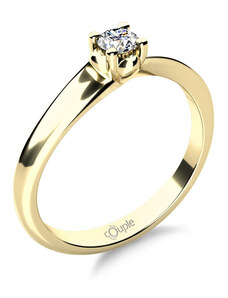 Couple Zlatý dámský prsten Izzie 6814252 Velikost prstenu: 50