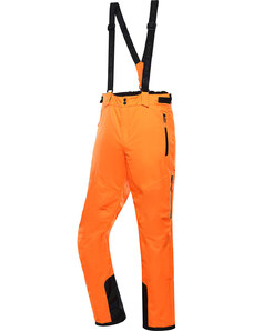 Alpine Pro Lermon Pánské lyžařské kalhoty MPAY615 neon pomeranč XL