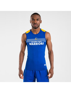 TARMAK Basketbalový spodní dres NBA Warriors UT500 modrý