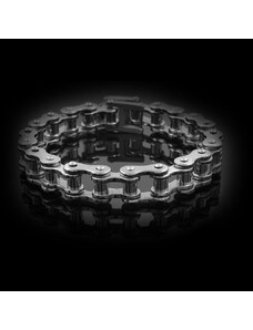 Pánský ocelový náramek Motorkářský řetěz v provedení 15 mm | DG Šperky