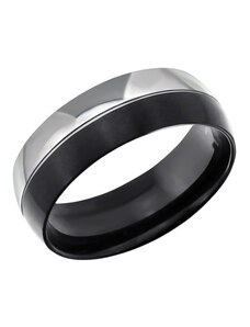 Pánský prsten z Titanu a Ocele Planet Shop
