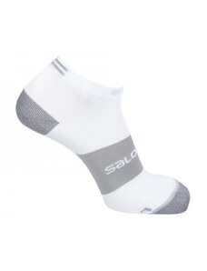 Salomon unisex ponožky Running Sonic Pro White/Grey Velikost: 42-44