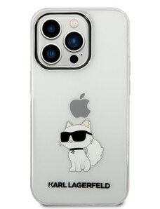 Ochranný kryt pro iPhone 14 Pro MAX - Karl Lagerfeld, IML Choupette NFT Transparent