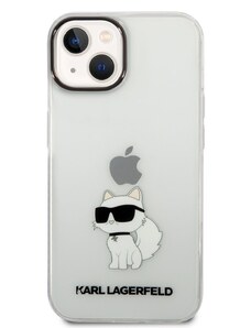 Ochranný kryt pro iPhone 14 PLUS - Karl Lagerfeld, IML Choupette NFT Transparent