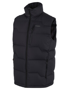 Husky Pánská péřová vesta na zip Deep black