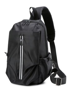 Pánská taška přes hruď Vandal s USB Černá 9L Lifestyle 22010807021134247