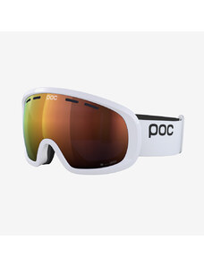 Lyžařské brýle POC Fovea Mid Clarity - Bílé/Oranžové sklo