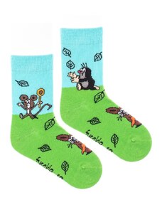 Fusakle Dětské ponožky Krtek na louce