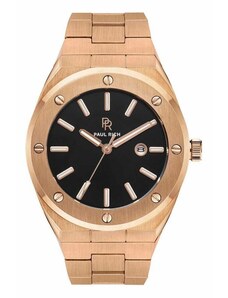Zlaté pánské hodinky Paul Rich Signature s ocelovým páskem Ambassador's Rose - Steel 45MM