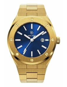 Zlaté pánské hodinky Paul Rich s ocelovým páskem Royal Touch 42MM