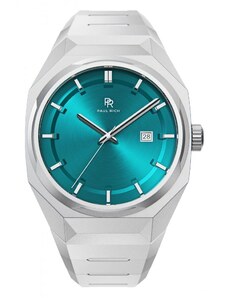 Stříbrné pánské hodinky Paul Rich s ocelovým páskem Elements Aqua Vertigo Steel 45MM