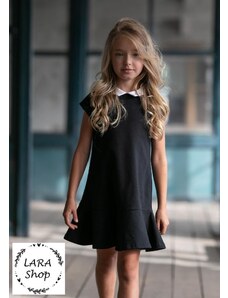 All for kids dívčí elegantní šaty černé