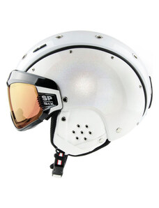 Lyžařská helma Casco SP-6 VISOR SPECIAL - bílá S
