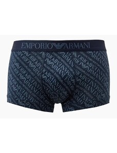 Pánské boxerky 111290 2F508 16136 tm. modrá - Emporio Armani