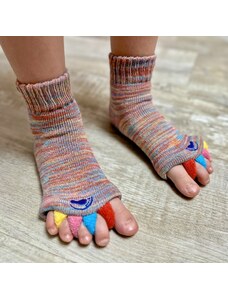 Happy Feet XF02 Adjustační ponožky KIDS MULTICOLOR