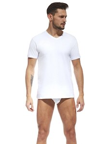 CORNETTE Pánské tričko 201 Authentic new biała