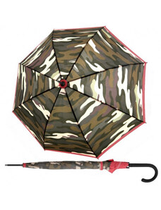 Doppler Fiber Flex AC Camoustripe - dámský holový vystřelovací deštník