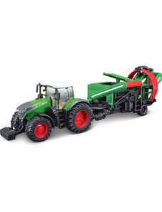 Bburago Farm Traktor Fendt 1050 Vario with Harvester 1:50