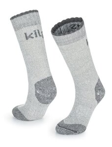 Hrubé ponožky z merino vlny Kilpi LECCO-U světle šedá