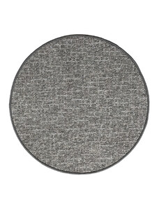 Vopi koberce Kusový koberec Alassio hnědý kruh - 67x67 (průměr) kruh cm