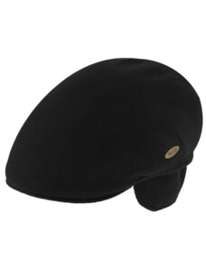Zimní černá bekovka driver cap od Fiebig - crushable (ušní klapky)