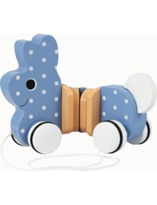 Trefl Trefl Edukační dřevěná hračka Zajíček, modrá