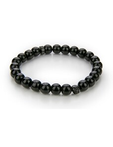 Paul McNeal Paul Mc Neal Náramek Kouchibouguac Black Beads MB0019BB