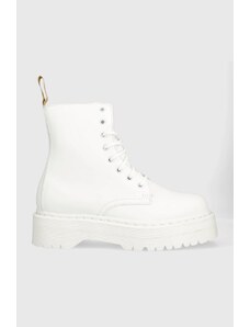 Farmářky Dr. Martens V Jadon II Mono dámské, bílá barva, na platformě, DM27335113-White