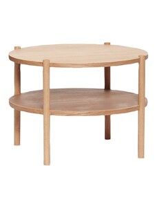 Dubový konferenční stolek Hübsch Acorn 60 cm