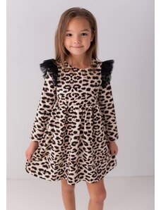 Lily Grey dívčí šaty s leopardím vzorem