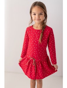 Lily Grey dívčí šaty červené