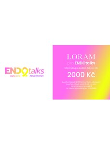 Loram Voucher Endotalks 2000 Kč