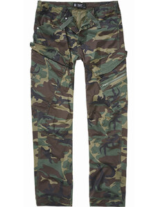 Pánské kalhoty // Brandit / Adven Slim Fit Cargo Pants woodland