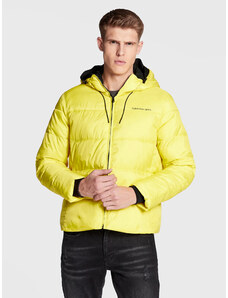 Calvin Klein pánská neonově žlutá bunda