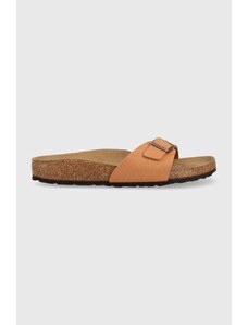 Pantofle Birkenstock MADRID BS dámské, hnědá barva