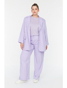 Trendyol Curve Lilac Woven Trousers
