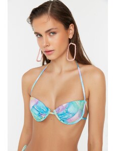 Trendyol Batik Patterned Underwire Bikini Top