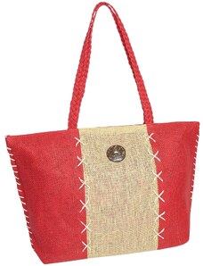 Semiline Woman's Beach Bag 1485-5