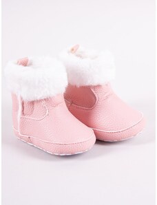 Dětské zimní boty Yoclub Yoclub_Velcro_Strappy_Girls'_Boots_OBO-0185G-0500_Pink