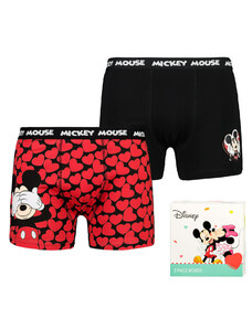 Licensed Pánské boxerky Mickey Love 2ks Dárkové balení - Frogies