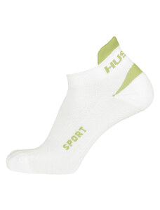 Ponožky HUSKY Sport bílá/sv. zelená