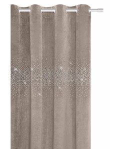 Edoti Velor curtain Shiny 140x250 A501