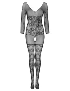 Dámský erotický set LivCo Corsetti Fashion LivCo_Corsetti_Fashion_Bodystocking_Celdon_Black